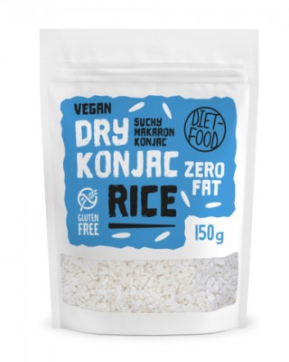 Sausie širataki Konjac makaronu rīsi Diet food, 150 g